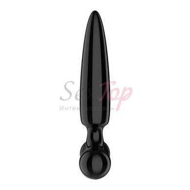 Трехсторонний стеклянный дилдо Satisfyer Triple Crystal 1 Black &mdash;  фото товара 4