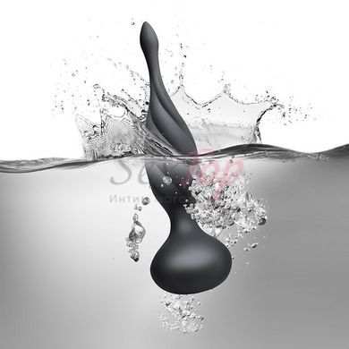 Анальная вибропробка Rocks Off Petite Sensations &ndash; Discover Black &mdash;  фото товара 4