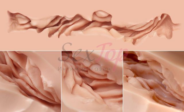 Мастурбатор-торс Naked Factory JESSICA B TYPE, естественная грудь, очень реалистичный, сквозной,  - 5