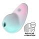 Вакуумний стимулятор з вібрацією Satisfyer Pixie Dust Mint/Pink &mdash; фото 1 з 6