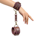 Преміум наручники LOVECRAFT фіолетові, натуральна шкіра, в подарунковій упаковці SO3295 фото 3
