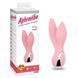 Розовый двойной вибратор для мастурбации Light Pink Oh My Rabbit &mdash; фото 1 з 6