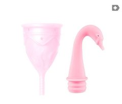 Менструальная чаша Femintimate Eve Cup размер L с переносным душем, диаметр 3,8см FM541 фото