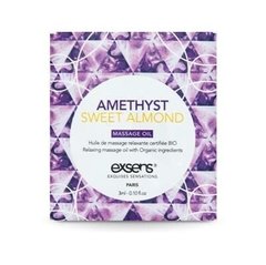 Пробник массажного масла EXSENS Amethyst Sweet Almond 3мл  1