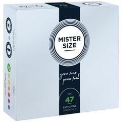 Презервативы Mister Size - pure feel - 47 (36 condoms), толщина 0,05 мм SO8049 фото