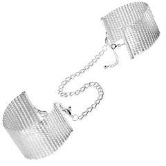 Наручники Bijoux Indiscrets Desir Metallique Handcuffs - Silver, металлические, стильные браслеты  1