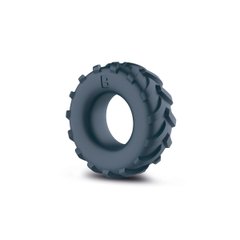 Ерекційне кільце Boners Tire Cock Ring - Grey SO8848 фото