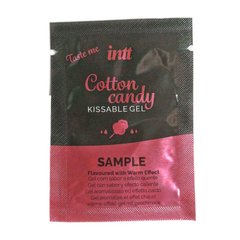 Пробник масажного гелю Intt Cotton Candy 2 мл SO9432 фото
