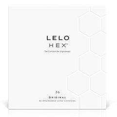 Презервативи LELO HEX Condoms Original 36 Pack, тонкі та суперміцні SO8131 фото