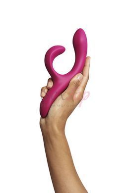 Смарт вибратор-кролик We-Vibe Nova Fuchsia, эргономичный, регулируемый угол наклона ствола &mdash;  фото товара 11
