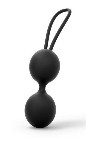 Вагінальні кульки Dorcel Dual Balls Black, діаметр 3,6 см, вага 55гр - фото товару 1