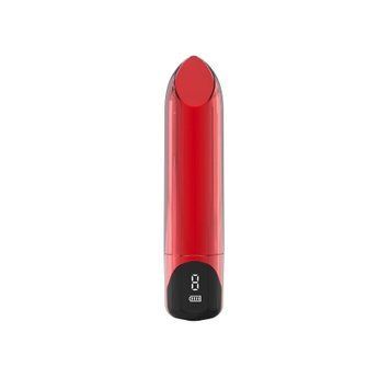 Вибропуля-помада Loviss Lipstick Bullet Vibrator, 9 режимов, перезаряжаемая,  - 1