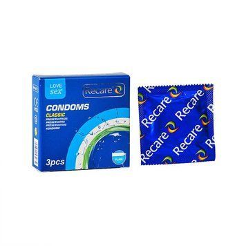 Презервативи Recare Classic Condoms 3 шт, класичні,  - 1