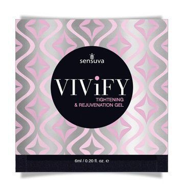Пробник сужающиего гелю Sensuva - Vivify Tightening & Rejuvenation (6 мл) - фото товару 1