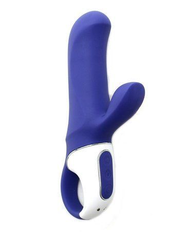 Потужний вібратор-кролик Satisfyer Vibes Magic Bunny, два мотори, литий силікон, 12 режимів роботи - фото товару 1