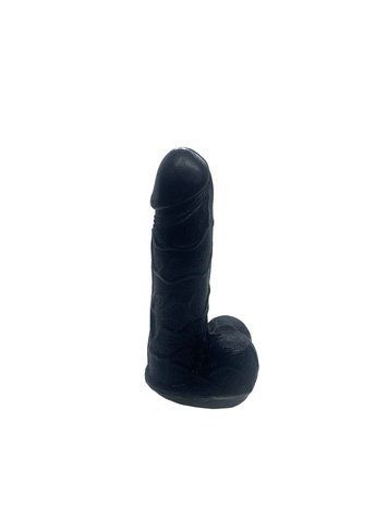 Крафтовое мыло-член с присоской Чистый Кайф Black size S натуральное &mdash;  фото товара 1
