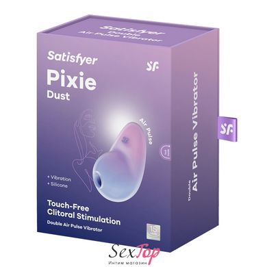 Вакуумный вибратор Satisfyer Pixie Dust Violet/Pink SO8972 фото