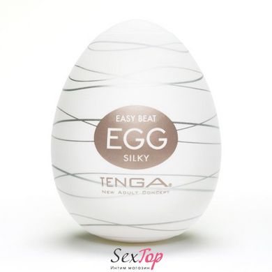 Мастурбатор яйце Tenga Egg Silky (Ніжний Шовк) E21710 фото