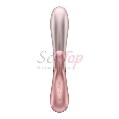 Смарт вібратор-кролик із підігрівом Satisfyer Hot Lover Pink - фото товару 5