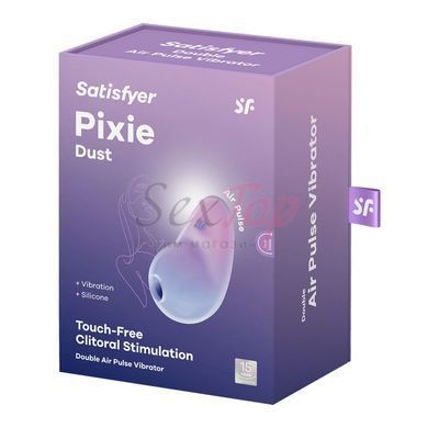 Вакуумный вибратор Satisfyer Pixie Dust Violet/Pink &mdash;  фото товара 6