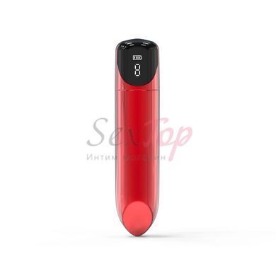 Вибропуля-помада Loviss Lipstick Bullet Vibrator, 9 режимов, перезаряжаемая &mdash;  фото товара 3