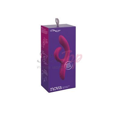 Смарт вибратор-кролик We-Vibe Nova Fuchsia, эргономичный, регулируемый угол наклона ствола &mdash;  фото товара 9