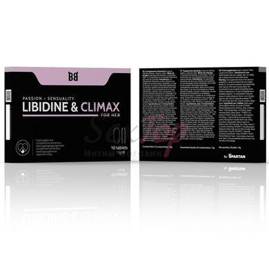 Повышение либидо Blackbull Libidine Climax Increase For Women, 10 капсул &mdash;  фото товара 3