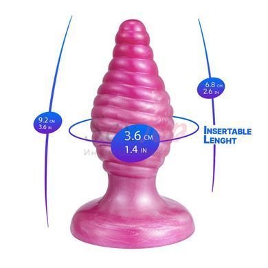 Анальна пробка SilexD Fantasy - Cherry M Plug - фото товару 4