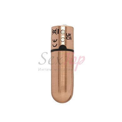 Вибропуля PowerBullet First-Class Bullet 2.5&Prime; with Key Chain Pouch, Rose Gold, 9 режимов вибрации &mdash;  фото товара 4