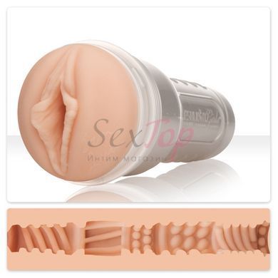 Мастурбатор Fleshlight Girls: Eva Lovia - Sugar, зі зліпка вагіни, дуже ніжний - фото товару 2