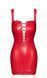 Сукня Noir Handmade F364 Bombshell Lace-Up Mini Dress Red S &mdash; фото 6 з 9