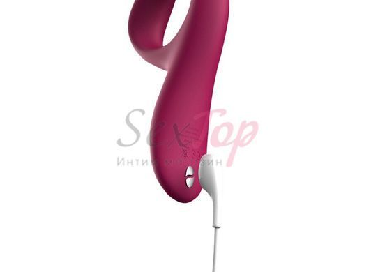 Смарт вибратор-кролик We-Vibe Nova Fuchsia, эргономичный, регулируемый угол наклона ствола &mdash;  фото товара 5