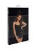 Сукня Noir Handmade F307 Mirage wetlook mini dress with jewelry rhinestone chain - XL &mdash; фото 7 з 8