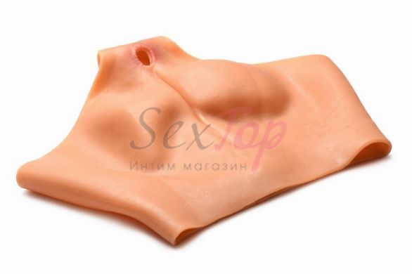 Накладная вагина Master Series Silicone Vagina + Butt Panties - Medium &mdash;  фото товара 3