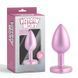 Анальная пробка с кристаллом в форме сердца розовая Chisa Heart Butt Plug размер Small &mdash; фото 1 из 6