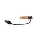 Вибропуля PowerBullet First-Class Bullet 2.5&Prime; with Key Chain Pouch, Rose Gold, 9 режимов вибрации &mdash; фото 2 из 9