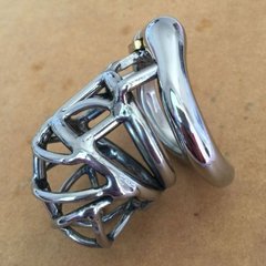 Stainless Steel Male Chastity Device / Stainless Steel Chastity Cage IXI50051 фото