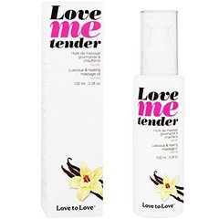 Массажное масло Love To Love - Love Me Tender, Vanille (100 мл), аромат ванили, без парабенов SO1614 фото