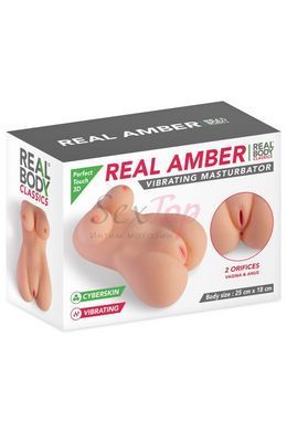 Мастурбатор Real Body &mdash; Real Amber &mdash;  фото товара 4