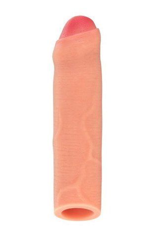 Насадка на член Real Body &mdash; Real Extender BIGGY із закритою головкою - фото товару 1