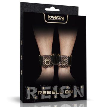 Стильные наножники для БДСМ Rebellion Reign Ankle Cuffs &mdash;  фото товара 1