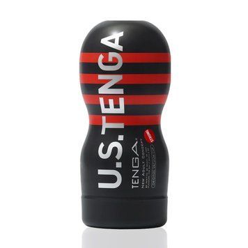 Мастурбатор Tenga US Deep Throat (Original Vacuum) Cup STRONG (глибока глотка велика), Черный - 1