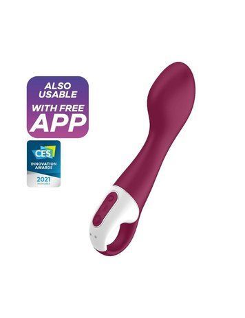 Смарт вибратор точки G Satisfyer Hot Spot с функцией подогрева &mdash;  фото товара 1