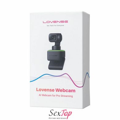 4К вебкамера зі штучним інтелектом Lovense WebCam, для стріму, активація чайовими SO8621 фото