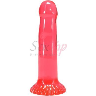 Набір фалоімітаторів Doc Johnson Crystal Jellies - Dong Starter Set - Purple, Pink, Green - фото товару 12