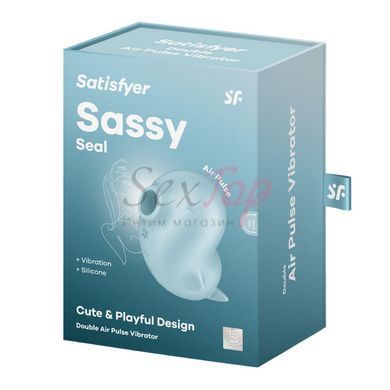 Вакуумний кліторальний стимулятор Satisfyer Sassy Seal - фото товару 5
