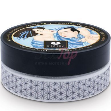 Вкусная пудра для оральных ласк Shunga Body Powder - Coconut Thrills (75 грамм) &mdash;  фото товара 2