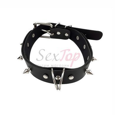 Нашийник із шипами Art of Sex - Collar Spikes - фото товару 2