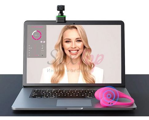 4К вебкамера зі штучним інтелектом Lovense WebCam, для стріму, активація чайовими - фото товару 9