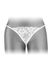 Трусики-стринги с жемчужной ниткой Fashion Secret VENUSINA White SO2249 фото 1
